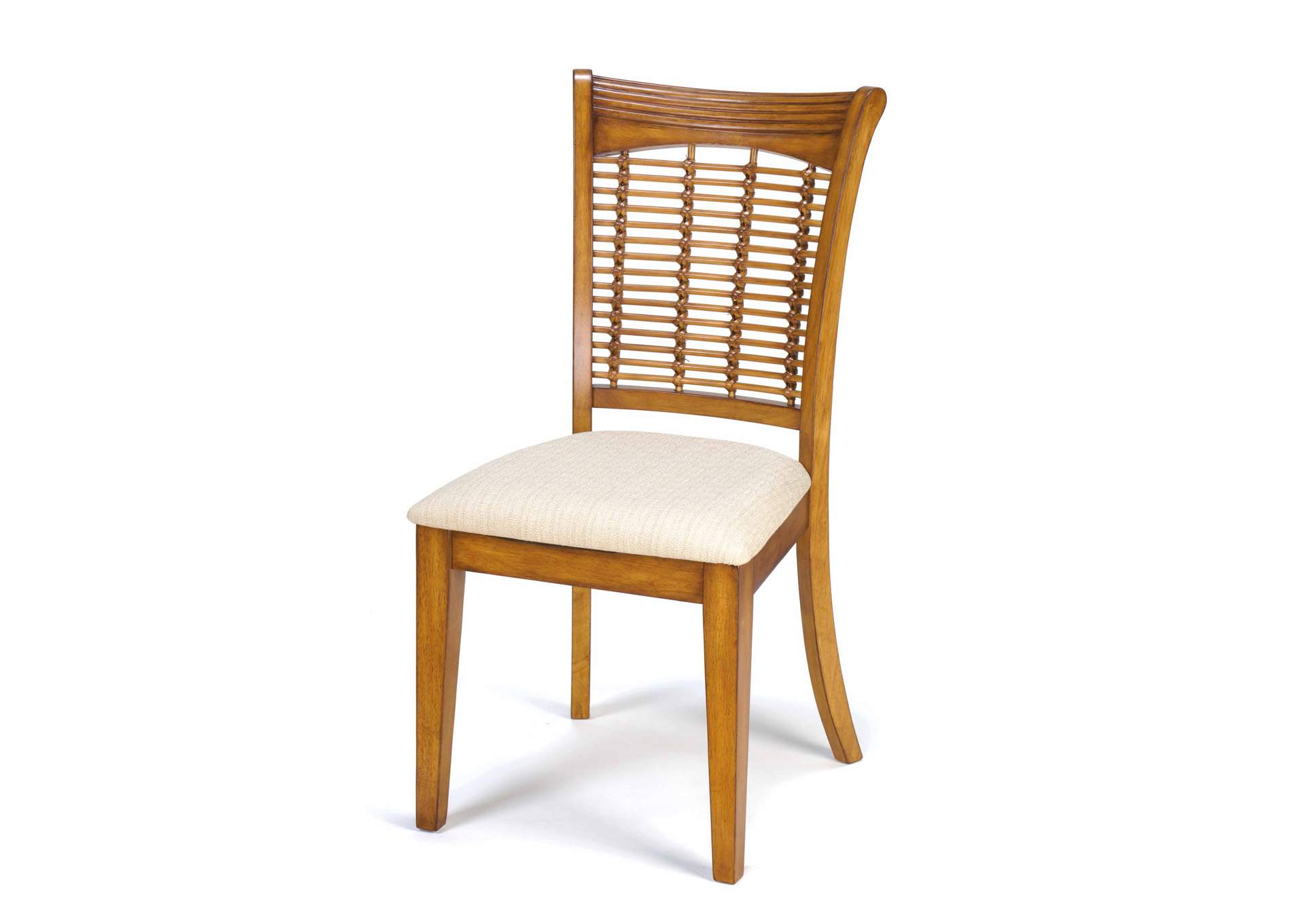 Bayberry Oak Wicker Chair (Set of 2),Hillsdale