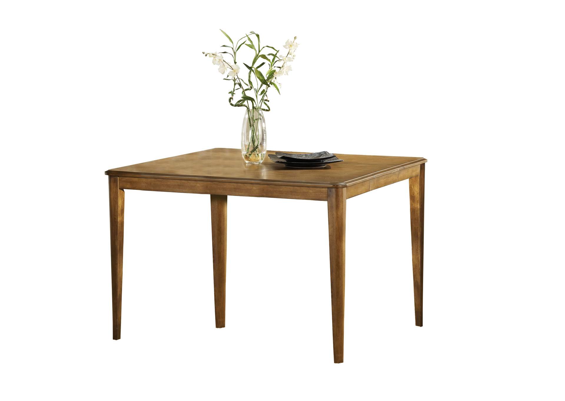 Bayberry Oak Leaf Counter Height Gathering Table,Hillsdale