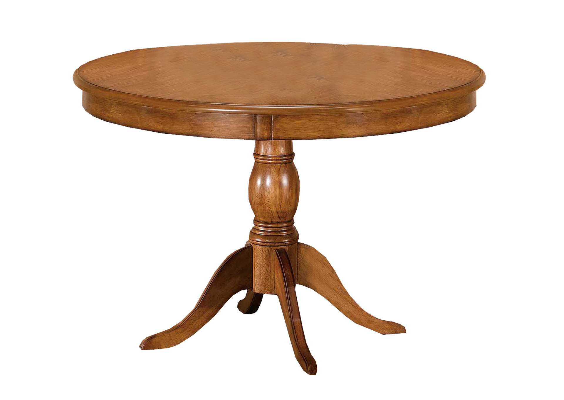 Bayberry Oak Round Table,Hillsdale