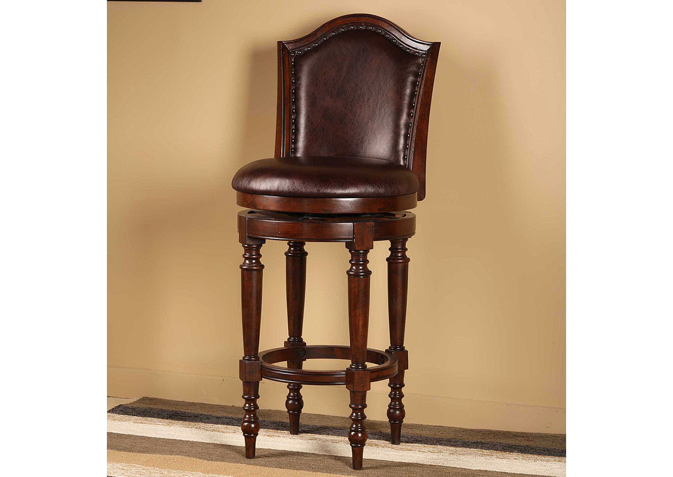 Barcelona Swivel Counter Stool,Hillsdale