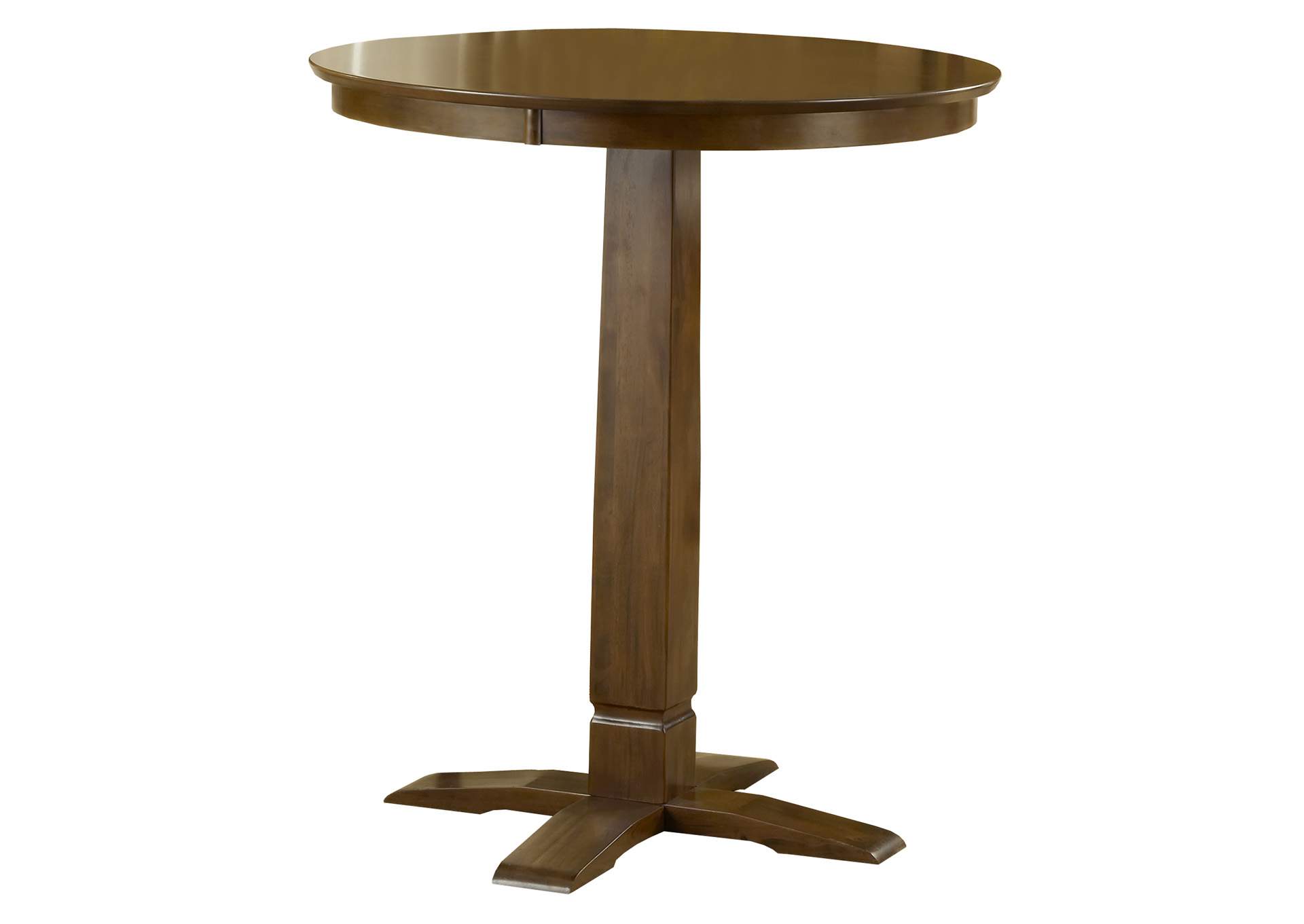 Dynamic Designs Brown Cherry Pub Table,Hillsdale