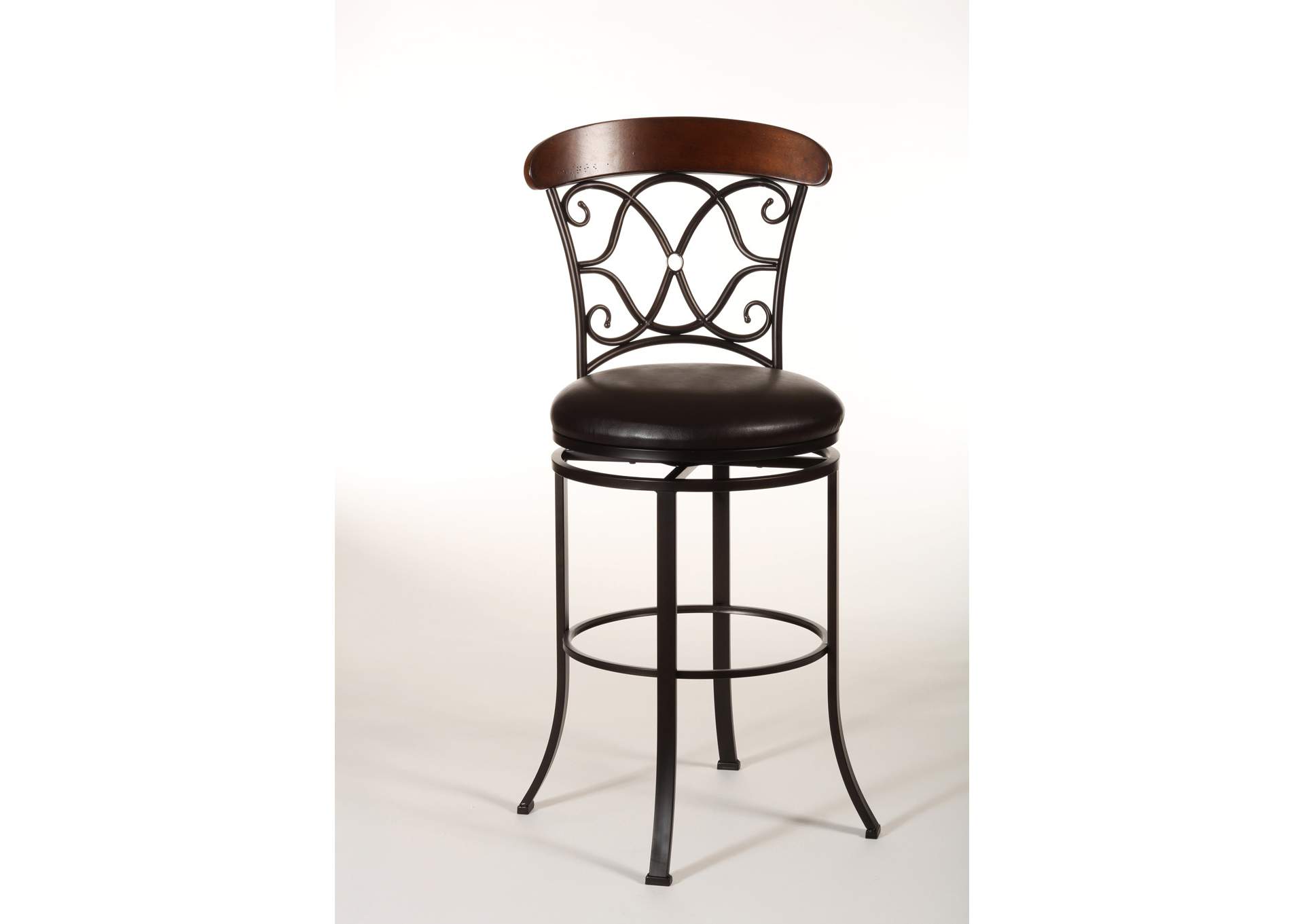 Dundee Swivel Bar Stool,Hillsdale