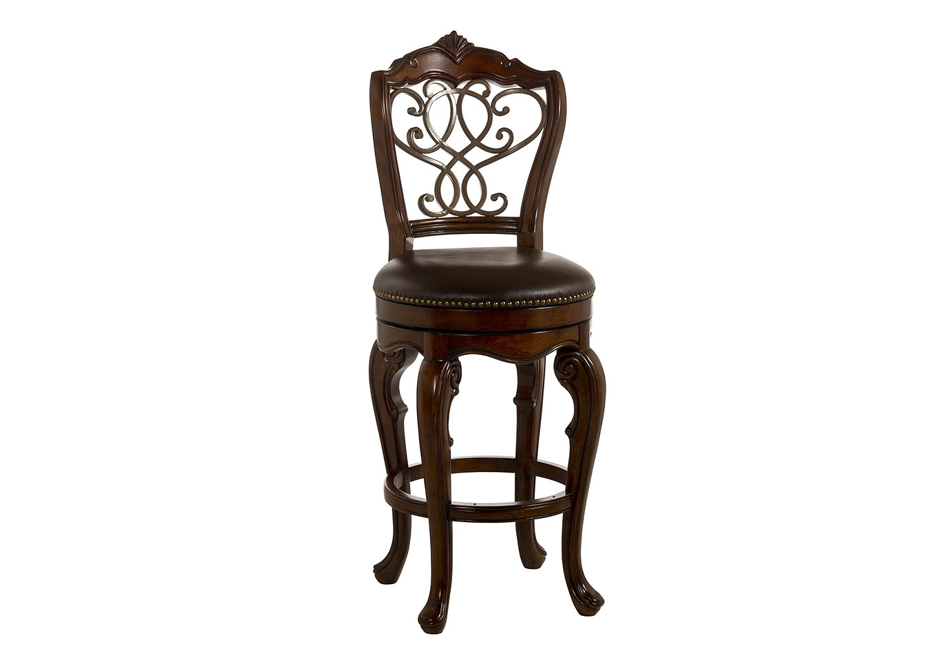 Burrell Swivel Counter Stool,Hillsdale
