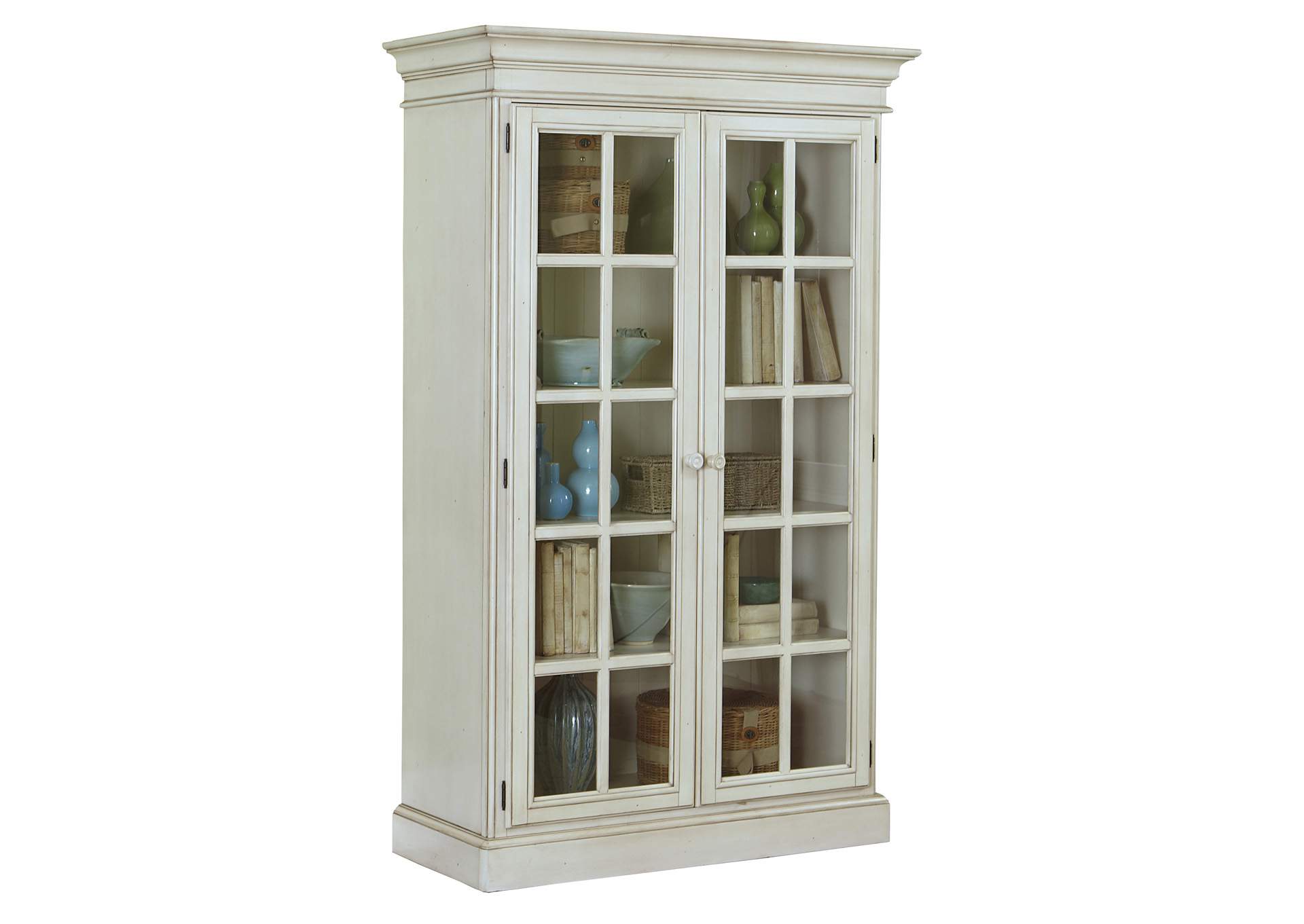 Pine Island Large Library Cabinet,Hillsdale