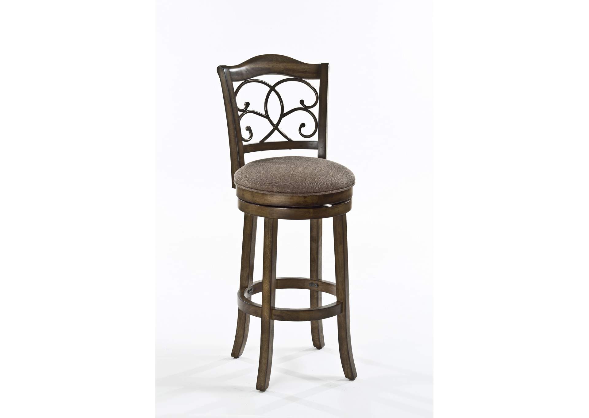 McLane Swivel Bar Stool,Hillsdale