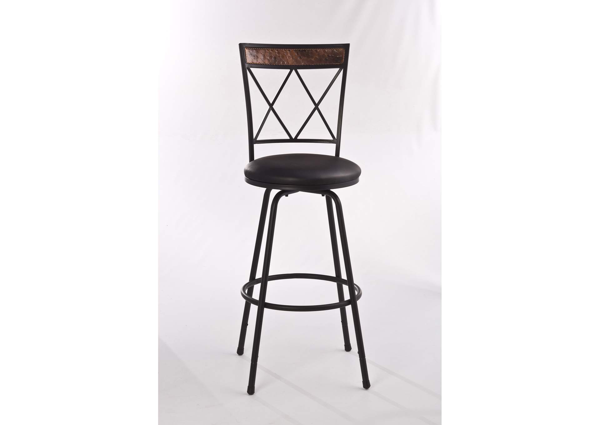 Howard Metal Adjustable Bar Stool - Nested Leg,Hillsdale