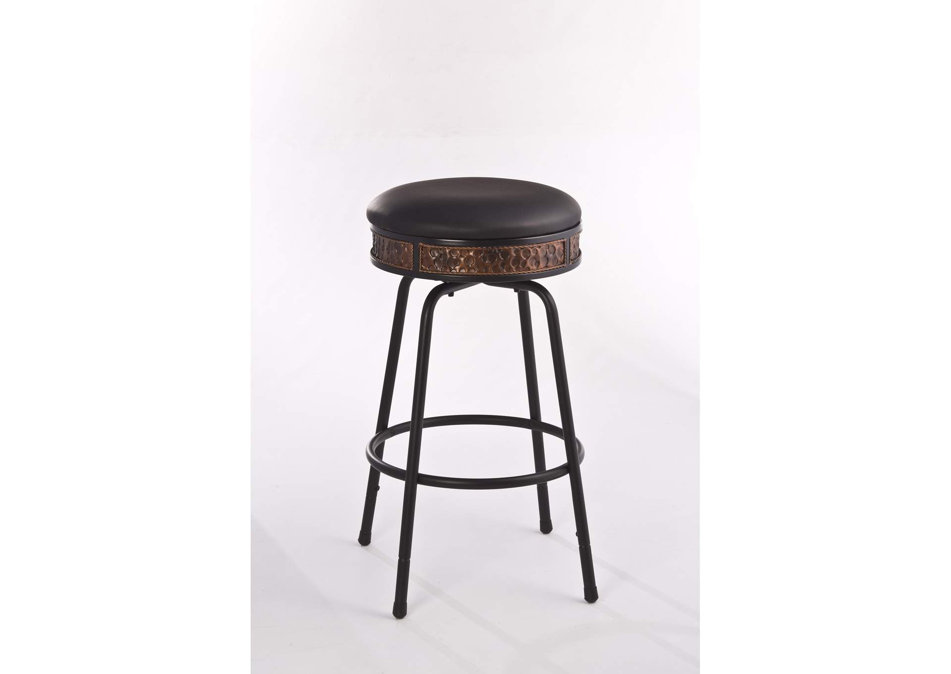 Howard Backless Metal Adjustable Bar Stool - Nested Leg,Hillsdale