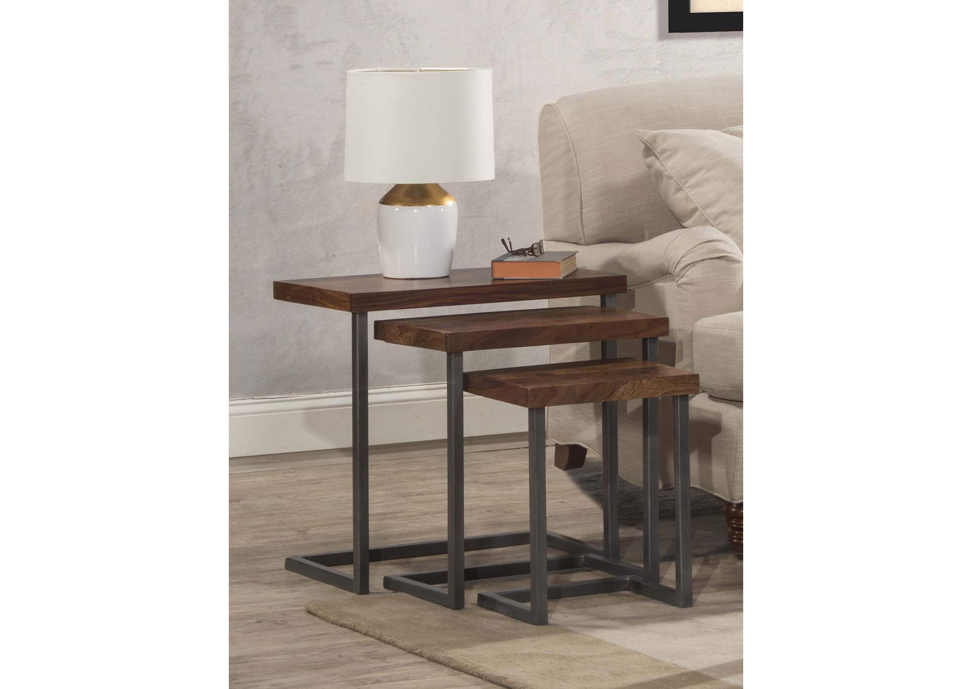 Emerson Nesting Tables - Set of 3,Hillsdale