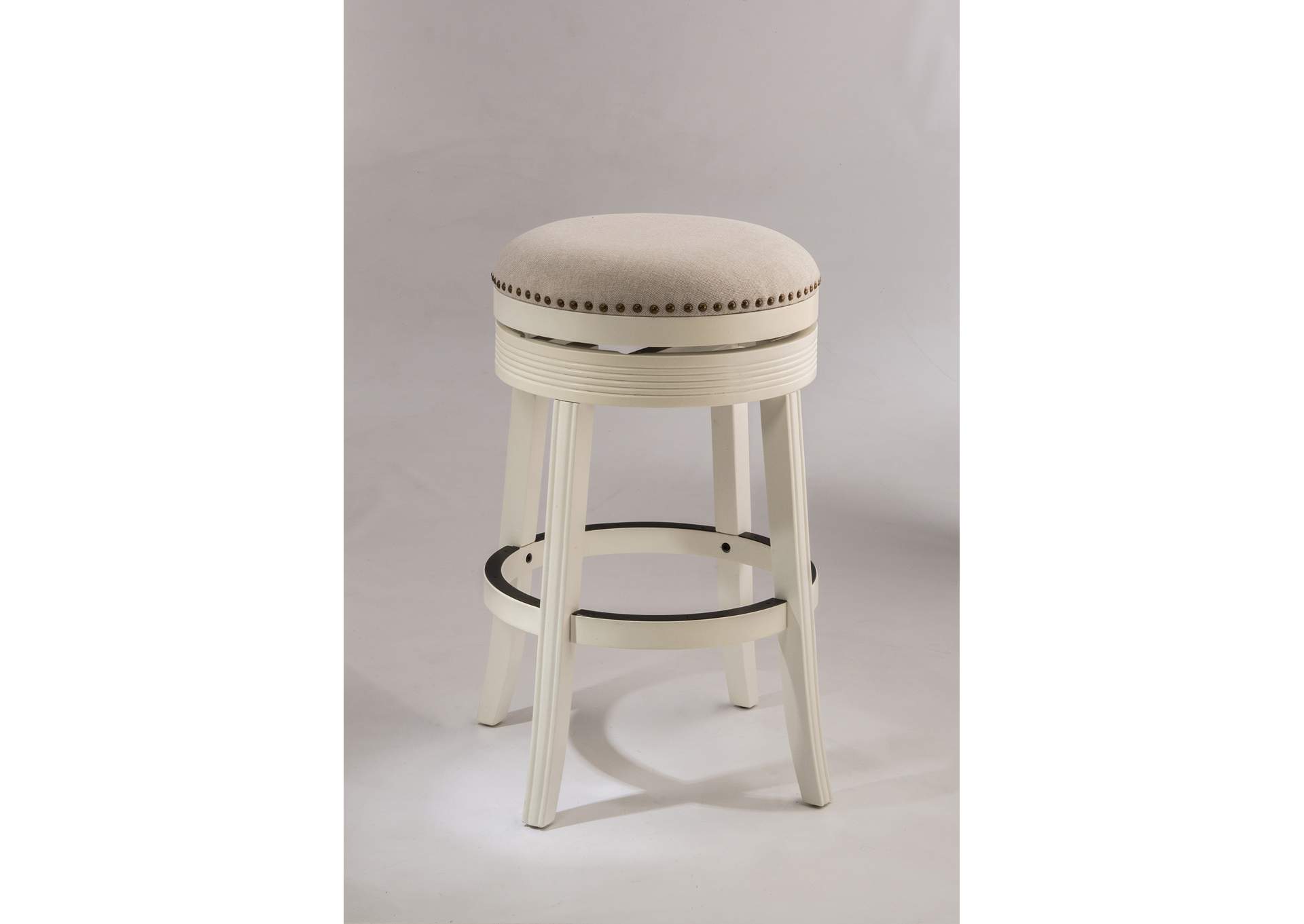 Tillman Backless Swivel Bar Stool,Hillsdale