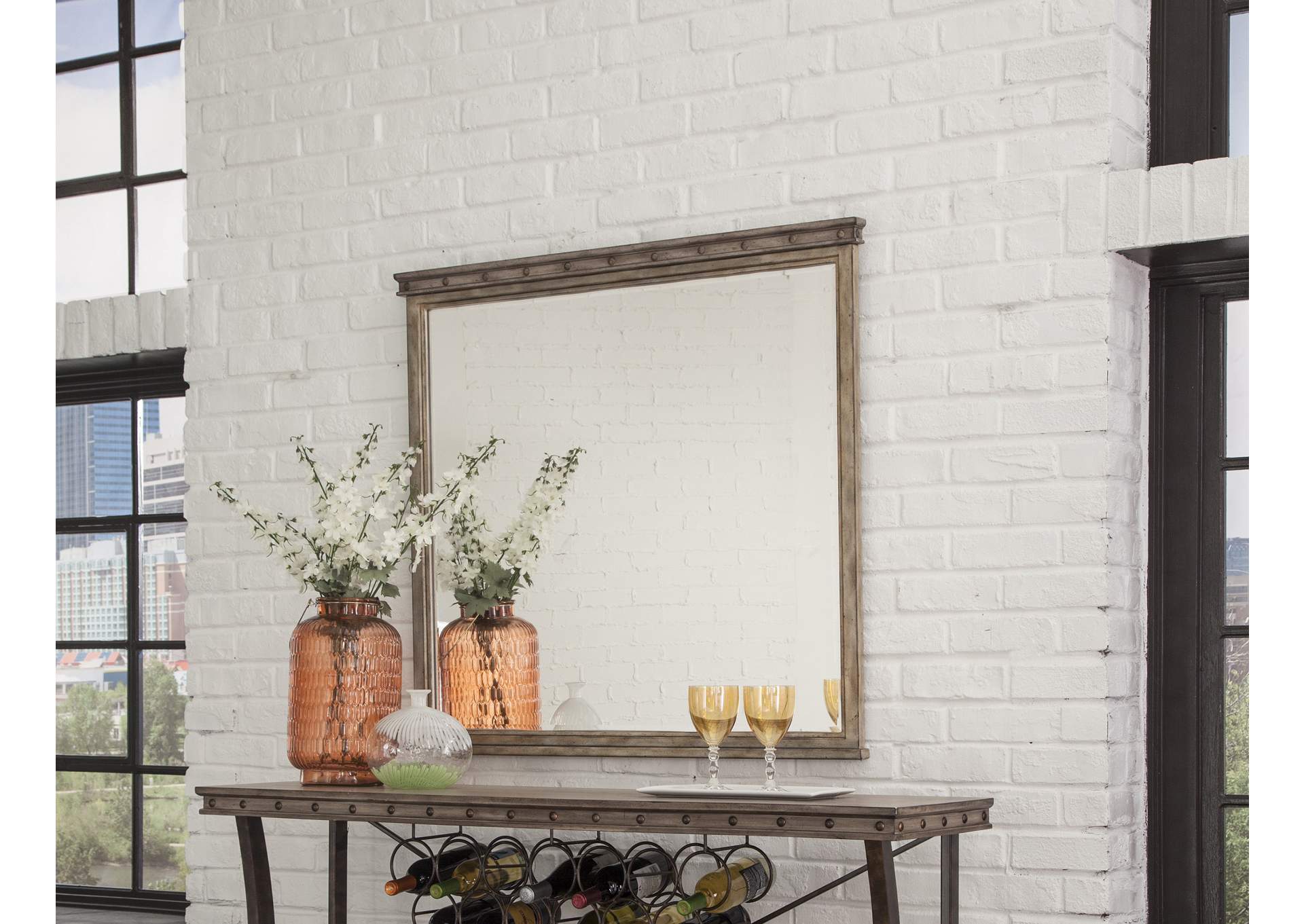 Emmons Square Mirror,Hillsdale