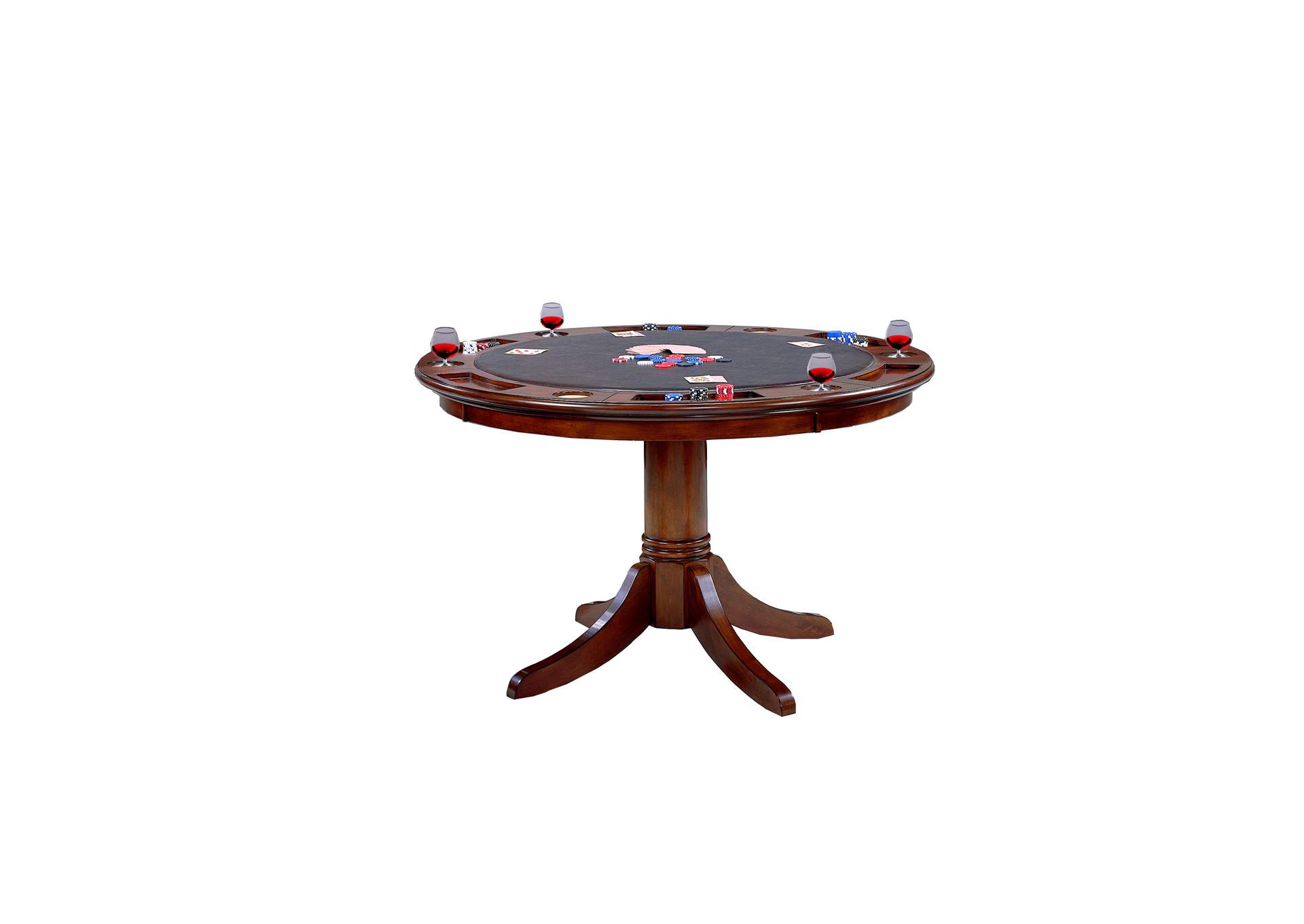 Warrington Cherry Game Table,Hillsdale