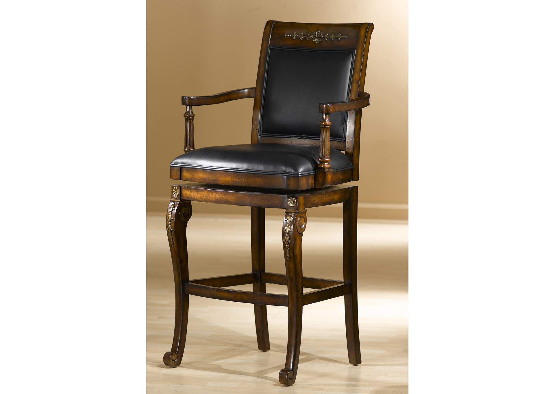 Douglas Wood Bar Stool,Hillsdale