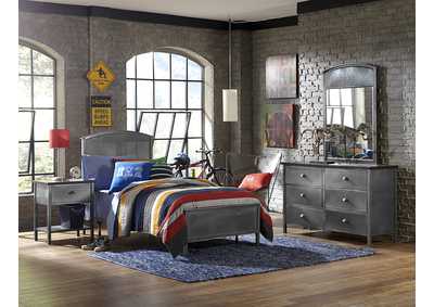 Image for Urban Quarters 4Pc Twin Panel Bed