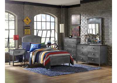 Image for Urban Quarters 5Pc Twin Panel Bed