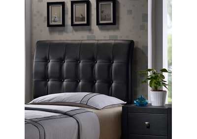 Image for Lusso Full Headboard w/Rails