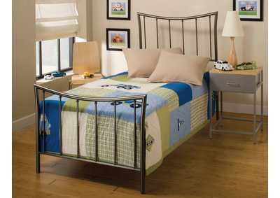 Image for Edgewood Twin Bed w/Rails