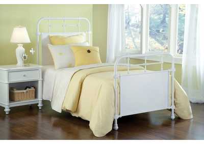 Image for Kensington Twin Bed w/Rails