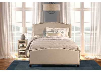 Image for Kerstein King Bed w/Rails - Light Taupe