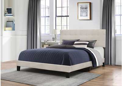 Image for Delaney Bed in One - Queen - Fog Fabric