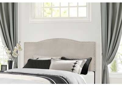 Image for Kiley Fog Fabric Full/Queen Headboard with Frame