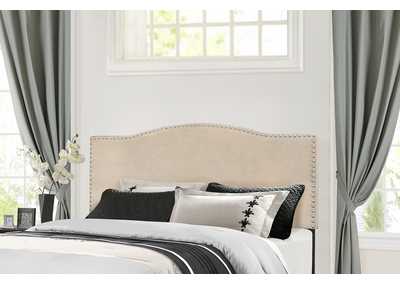 Image for Kiley Linen Fabric Full/Queen Headboard with Frame