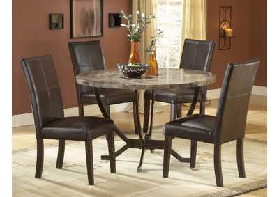 Image for Monaco Espresso 5-Piece Dining Set