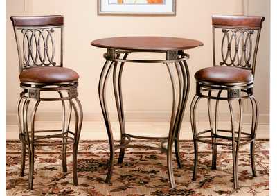 Image for Montello Brown 3-Piece Bistro Set