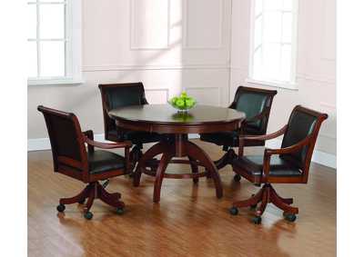 Image for Palm Springs Medium Brown Cherry 5-Piece Game Set