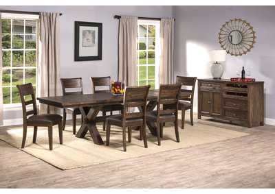 Image for Park Avenue Walnut 7-Piece Dining Set