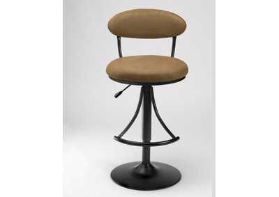 Image for Venus Swivel Bar Stool - Bear Suede