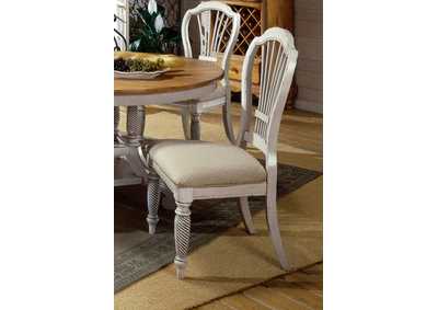 Image for Wilshire Antique White Side Chair (Set of 2)