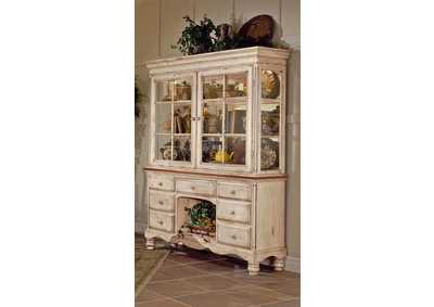 Image for Wilshire Antique White Buffet and Hutch