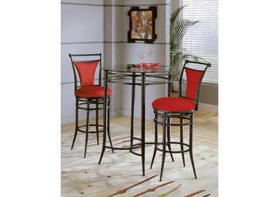 Image for Cierra Flame 3-Piece Bistro Set