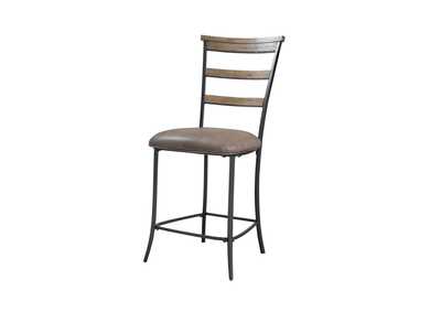 Image for Charleston Desert Tan Ladder Back Non-Swivel Stool