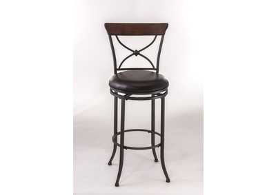 Image for Cameron Swivel X-Back Bar Stool