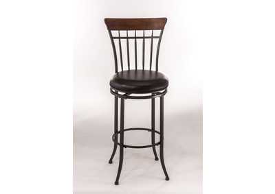 Image for Cameron Swivel Vertical Spindle Bar Stool