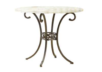 Image for Brookside Fossilstone Counter Height Table
