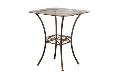 Image for Brookside Brown Bar Height Bistro Table