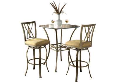 Image for Brookside Brown 3-Piece Bistro Set