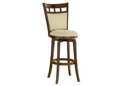 Image for Jefferson Swivel Bar Stool with Cushion Back