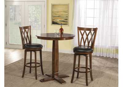 Image for Mansfield Brown Cherry 3-Piece Pub Set