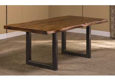 Image for Emerson Natural Sheesham Rectangle Dining Table