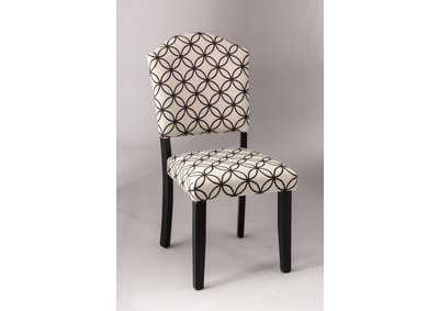 Image for Lorient Gray/Charcoal Parsons Dining Chair (Set of 2)