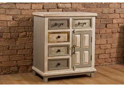 Image for LaRose 5 Drawer Accent Cabinet w/Solid Wood Door