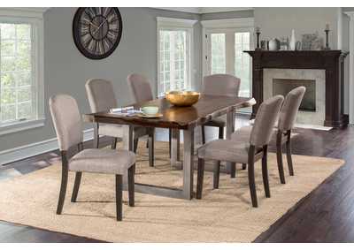 Image for Emerson Gray Sheesham 5-Piece Rectangle Dining Set