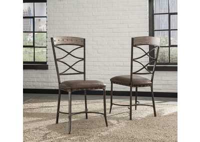 Image for Emmons Washed Gray Dining Chair (Set of 2)