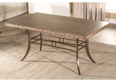 Image for Emmons Washed Gray Rectangle Dining Table