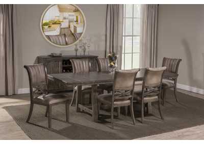 Image for Legacy Dark Gray 7-Piece Dining Set