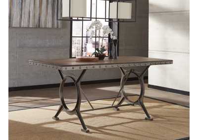 Image for Paddock Brown/Gray Counter Height Dining Table