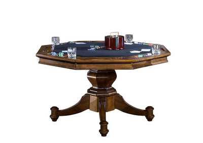 Image for Nassau Brown Oak Game Table